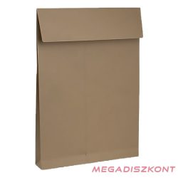   Boríték GPV TB/4 redős-talpas szilikonos 5cm kraft 250x353mm