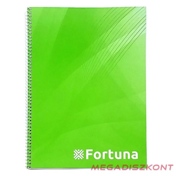 Spirálfüzet FORTUNA A/4 70 lapos sima