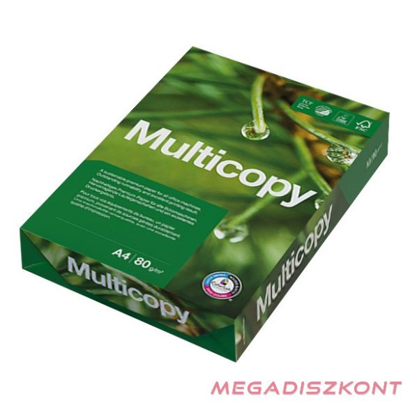 Fénymásolópapír MULTICOPY A/4 80 gr 500 ív/csomag