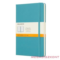   Notesz MOLESKINE QP060B35 "L" vonalas kemény fedeles hamukék