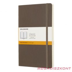   Notesz MOLESKINE QP616P14 "L" vonalas puha fedeles föld barna