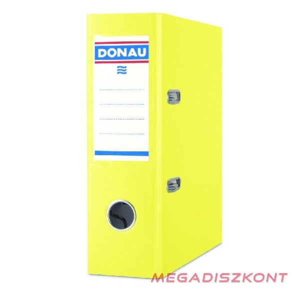 Iratrendező DONAU Master A/5 75 mm PP/karton sárga