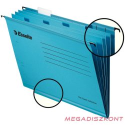   Függőmappa ESSELTE Classic A/4 elválasztólapokkal újrahasznosított karton kék 10 db/csomag