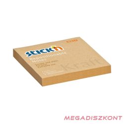   Öntapadó jegyzettömb STICK'N kraft notes 76x76mm natúr barna 100 lap