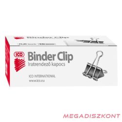 Binder csipesz 15mm 12 db/doboz