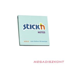   Öntapadó jegyzettömb STICK'N 76x76mm pasztell kék 100 lap