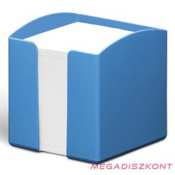   Kockatömbtartó DURABLE Eco műanyag 10x10 cm töltött kék