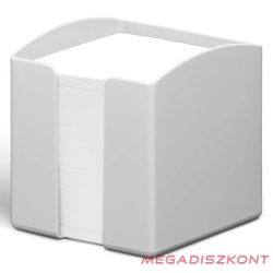   Kockatömbtartó DURABLE Eco műanyag 10x10 cm töltött szürke