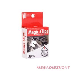 Iratcsíptető kapocs ICO Magic Clips 6,4mm 50 db/csomag