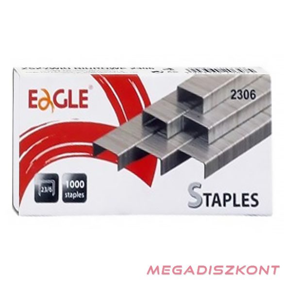 Tűzőkapocs EAGLE 23/6 1000/dob