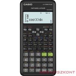   Számológép tudományos CASIO FX 570ES PLUS 2E 417 funkciós 4 soros 15 digites fekete