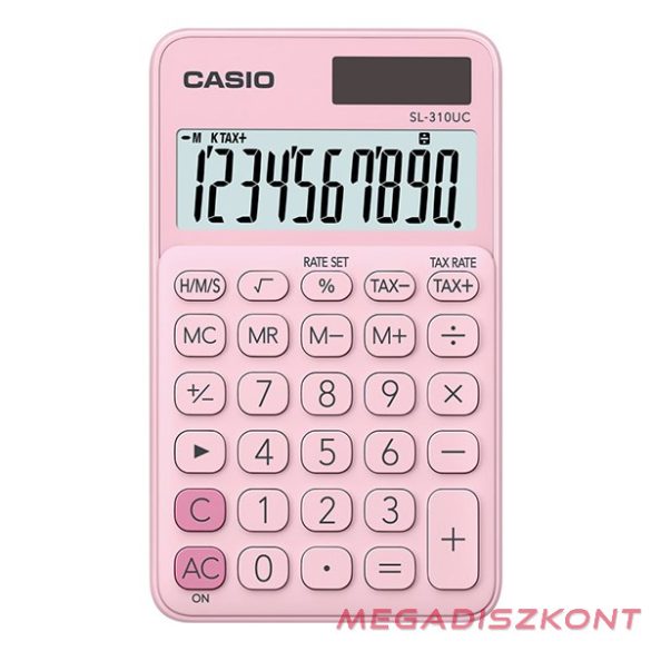 Számológép zseb CASIO SL 310 UC 10 digit pink