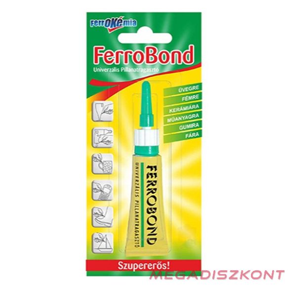 Pillanatragasztó FERROBOND 3 gr