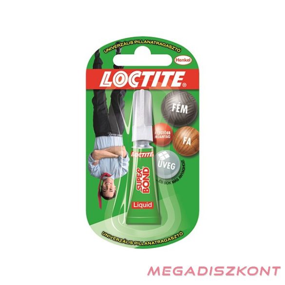 Pillanatragasztó HENKEL Loctite Super Bond 3 gr