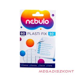 Gyurmaragasztó NEBULO Plasti Fix fehér 60 kocka/csomag