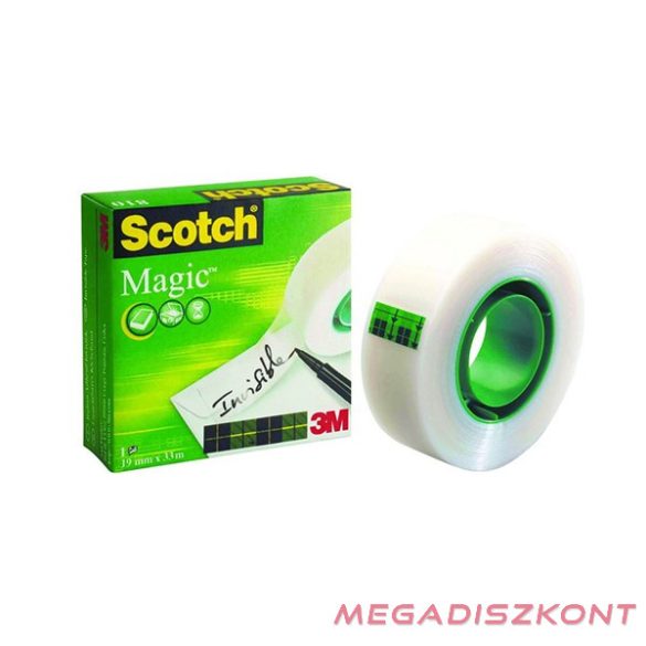 Ragasztószalag 3M Scotch Magic 810 írható 12mmx33m átlátszó