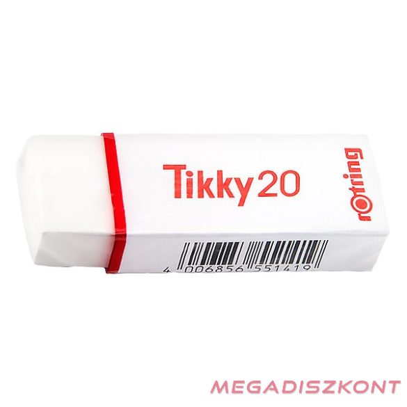 Radír ROTRING Tikky 20 papírtokos 64x12x22mm fehér