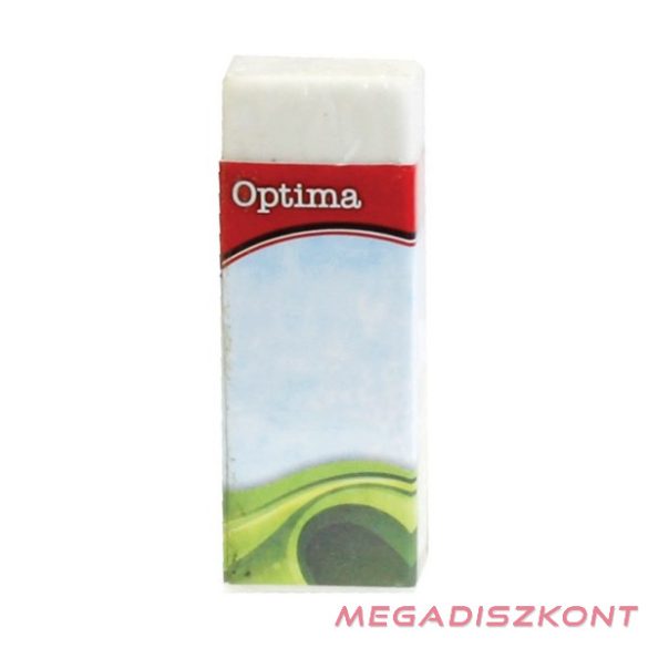 Radír OPTIMA papírtokos 60x22x12mm