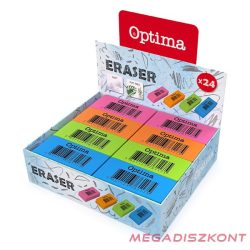 Radír OPTIMA neon 24 db/display