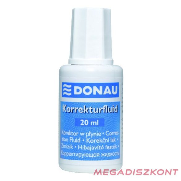 Hibajavító folyadék DONAU ecsetes oldószeres 20 ml