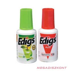   Hibajavító szett EDIGS ecsetes hibajavító folyadék+higító 20 ml