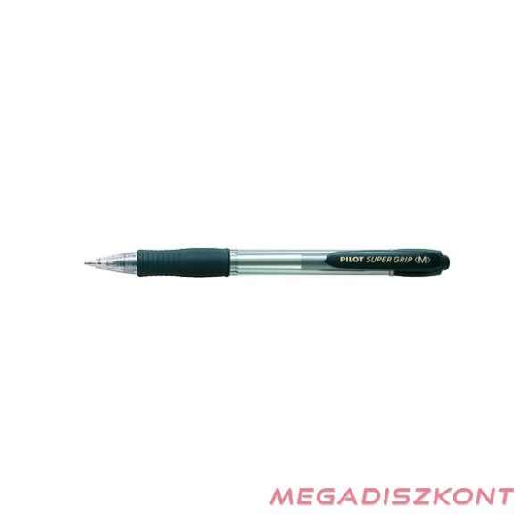 Golyóstoll PILOT Super Grip Ball Point Pen Fine nyomógombos fekete