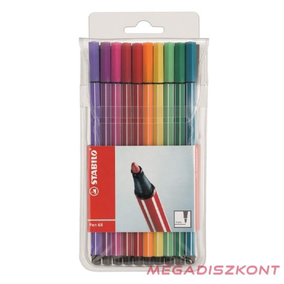 Filctoll STABILO Pen 68 20db-os készlet