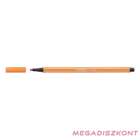 Filctoll STABILO Pen 68 pirosas sárga