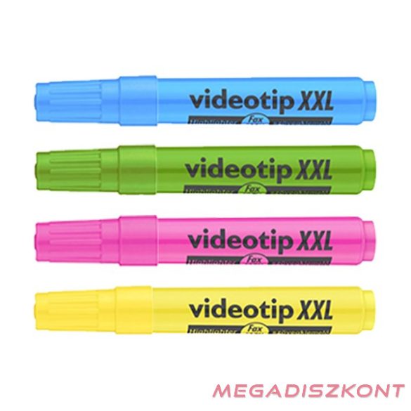 Szövegkiemelő ICO Videotip XXL 1-4mm 4db-os készlet