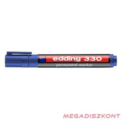 Alkoholos marker EDDING 330 vágott kék