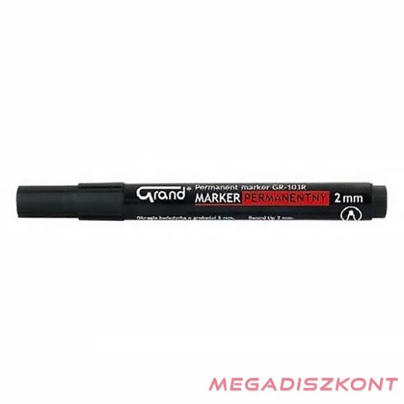 Alkoholos marker GRAND kerek fekete