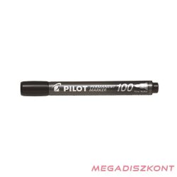 Alkoholos marker PILOT 100 kerek fekete