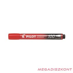 Alkoholos marker PILOT 100 kerek piros