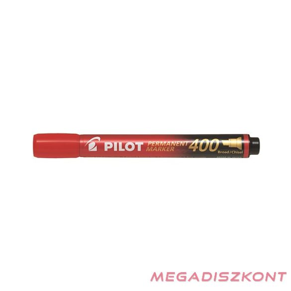 Alkoholos marker PILOT 400 vágott piros