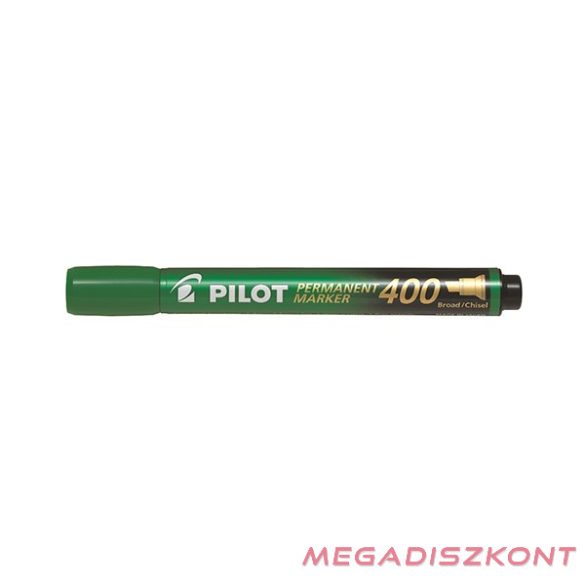 Alkoholos marker PILOT 400 vágott zöld