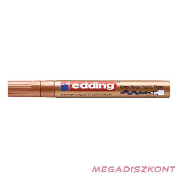 Lakkmarker EDDING 750 2-4mm bronz