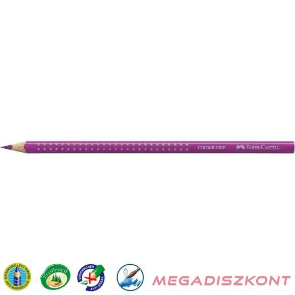 Színes ceruza FABER-CASTELL Grip 2001 háromszögletű sötét lila