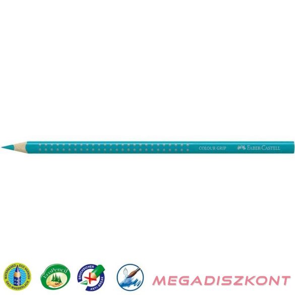 Színes ceruza FABER-CASTELL Grip 2001 háromszögletű világos türkiz