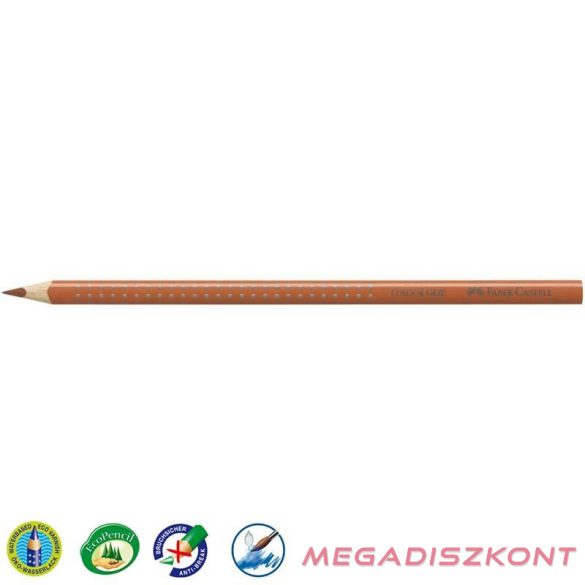 Színes ceruza FABER-CASTELL Grip 2001 háromszögletű barna