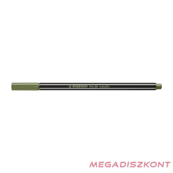 Filctoll STABILO Pen 68 metallic világoszöld