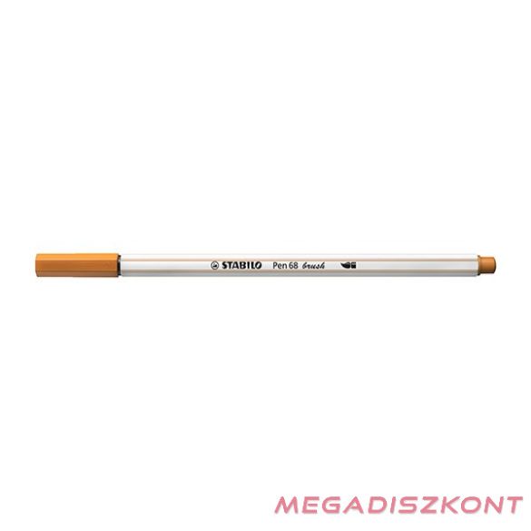 Ecsetfilc STABILO Pen 68 Brush okkersárga