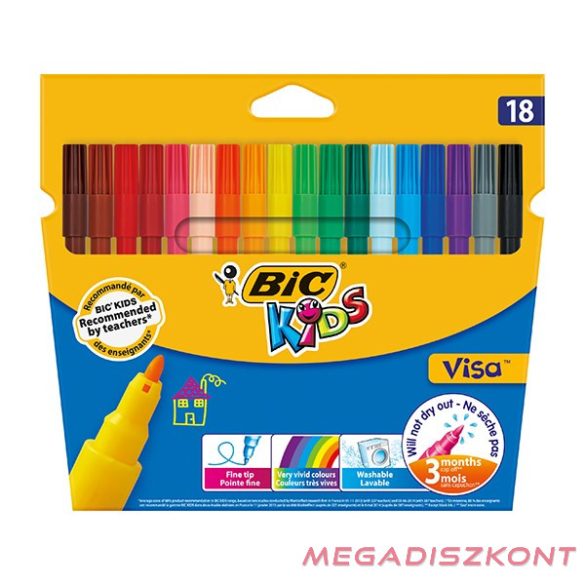 Filctoll BIC Kids Visa 880 18db-os készlet