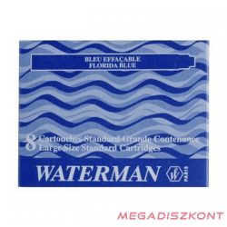 Tintapatron WATERMAN kék 8 db/ doboz S0110860