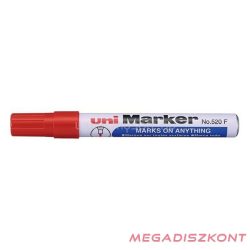 Alkoholos marker UNI No.520 olajbázisú piros