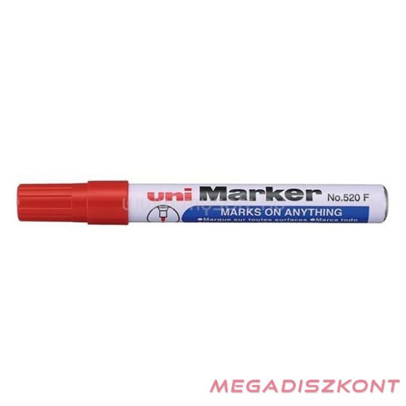 Alkoholos marker UNI No.520 olajbázisú piros