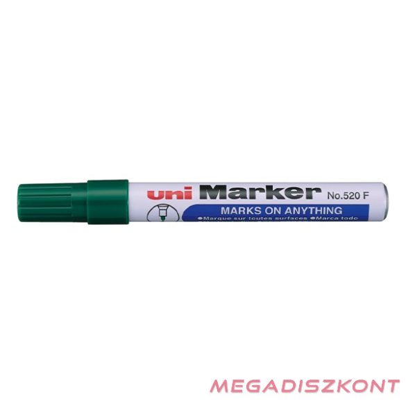 Alkoholos marker UNI No.520 olajbázisú zöld