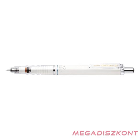 Nyomósirón ZEBRA DelGuard 0,5 mm fehér