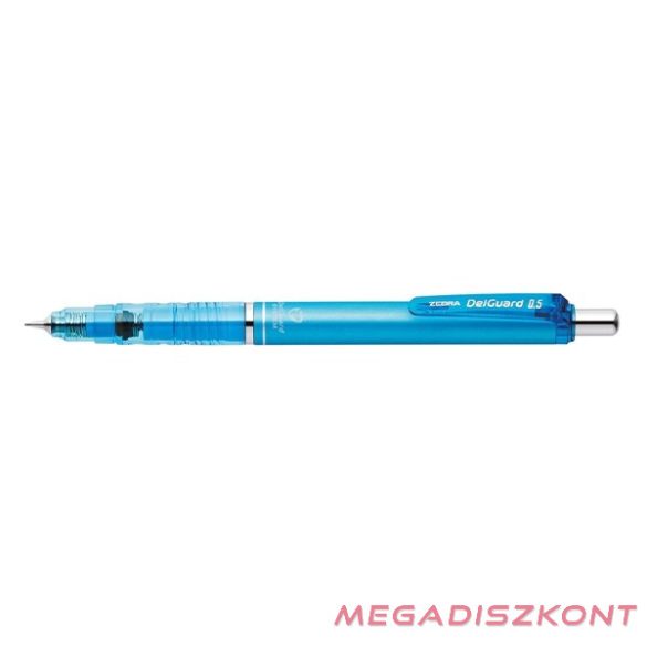 Nyomósirón ZEBRA DelGuard 0,5 mm világoskék