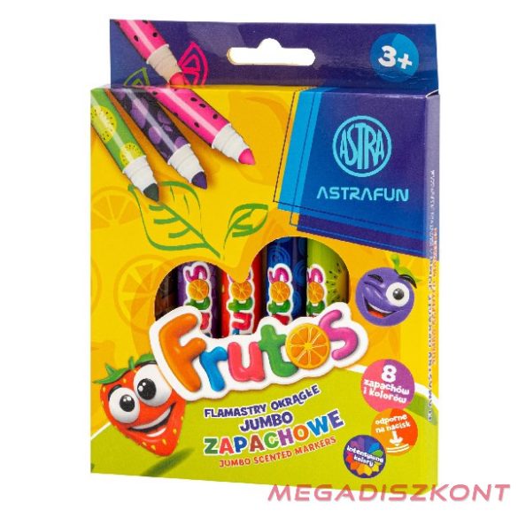 Filctoll ASTRA FUN illatos jumbo 8 színű