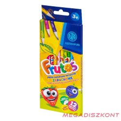 Színes ceruza ASTRA FUN Frutos háromszögletű 12 színű